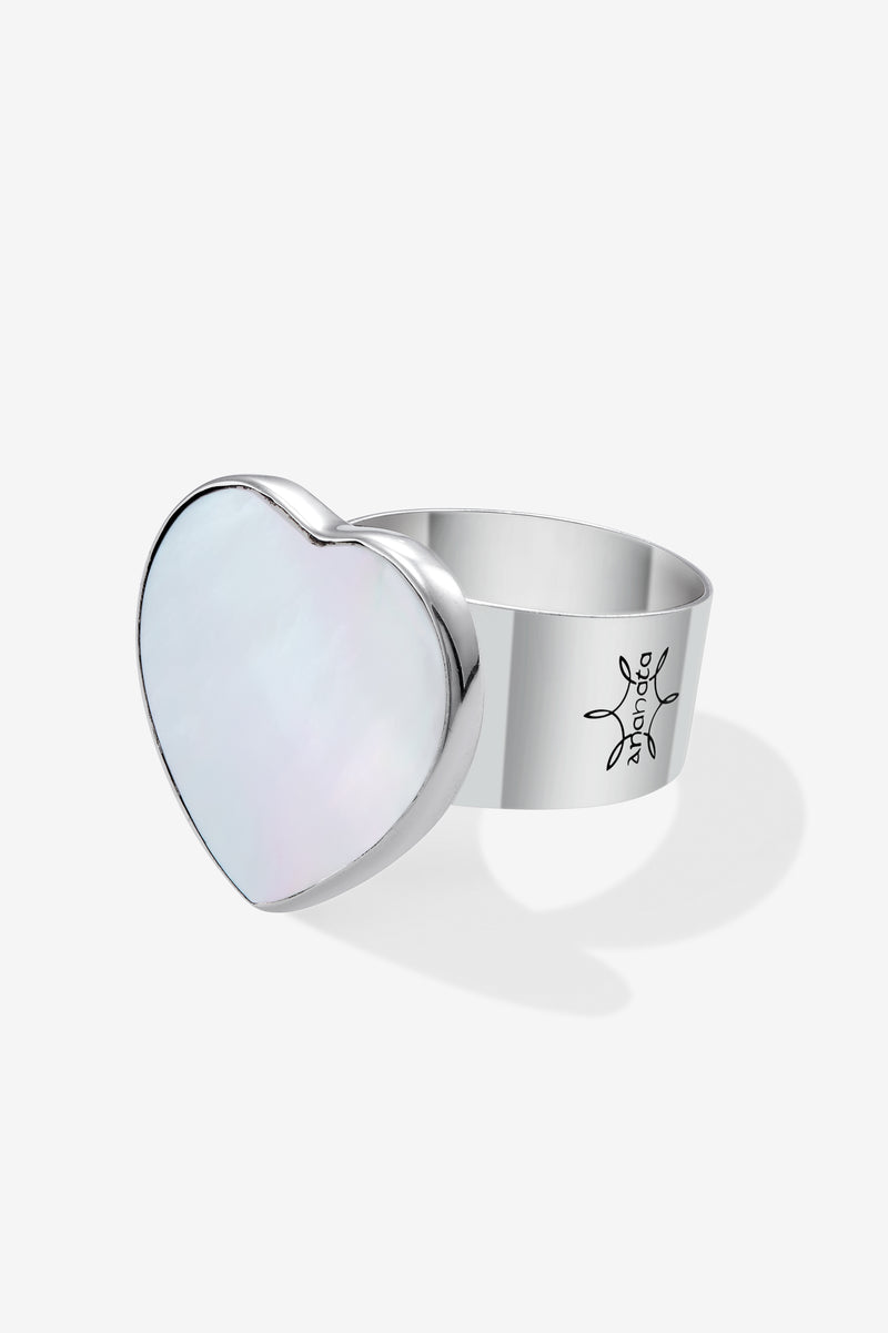 Ring "Kissing Shell"