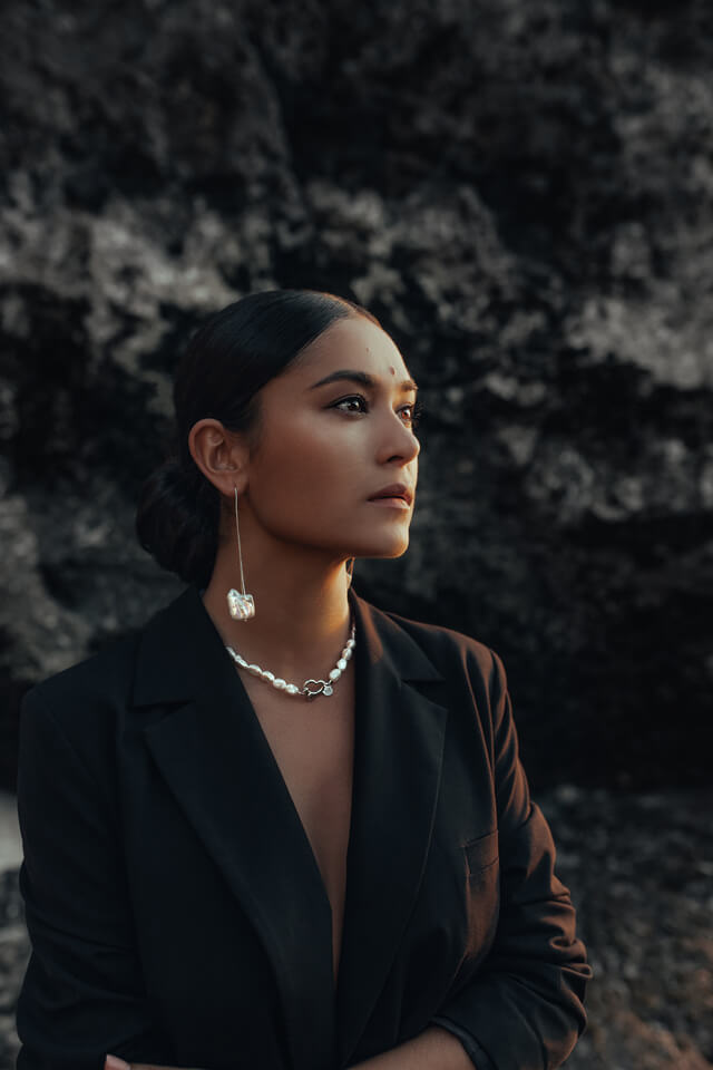 Earrings "Deep Ocean"